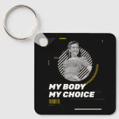 Mijn lichaam Mijn selectieve retrospectieve illust Sleutelhanger (Voorkant)