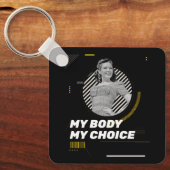 Mijn lichaam Mijn selectieve retrospectieve illust Sleutelhanger (Voorkant)