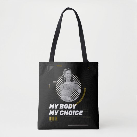 Mijn lichaam Mijn selectieve retrospectieve illust Tote Bag (Voorkant)