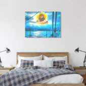 Mijn licht 0916 Art Canvas Afdruk (Insitu (Slaapkamer))