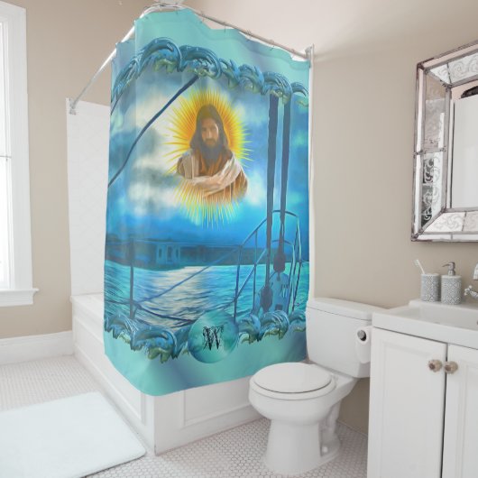 Mijn Licht 0916-schoengordijn Douchegordijn (In situ)