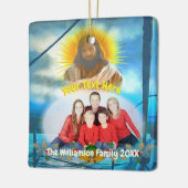 Mijn lichte familie 0916 keramisch ornament (Links)