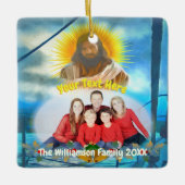 Mijn lichte familie 0916 keramisch ornament (Voorkant)