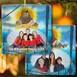 Mijn lichte familie 0916 keramisch ornament