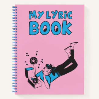 Mijn liedboek "Tune Tote" geïnspireerd dagboek Notitieboek