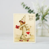 Mijn liefde briefkaart (Staand voorkant)