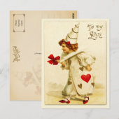 Mijn liefde briefkaart (Voorkant / Achterkant)