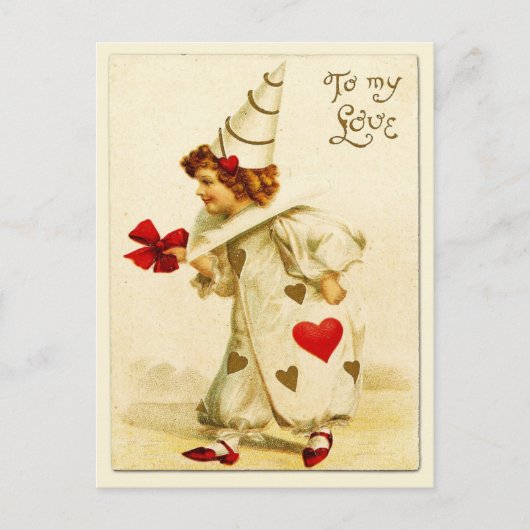 Mijn liefde briefkaart (Voorkant)