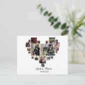 Mijn liefde briefkaart (Staand voorkant)