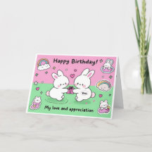 Mijn liefde en waardering voor jou op je verjaarda