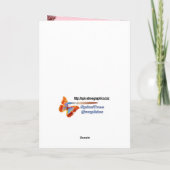 Mijn liefde feestdagen kaart (Achterkant)