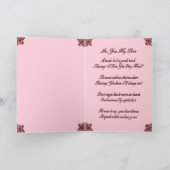 Mijn liefde feestdagen kaart (Binnen)