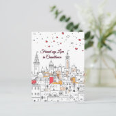 Mijn liefde gevonden in Casablanca Valentijnsdag Briefkaart (Staand voorkant)