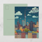 Mijn liefde gevonden in de Berlijnse Valentijnsdag Briefkaart (Voorkant / Achterkant)