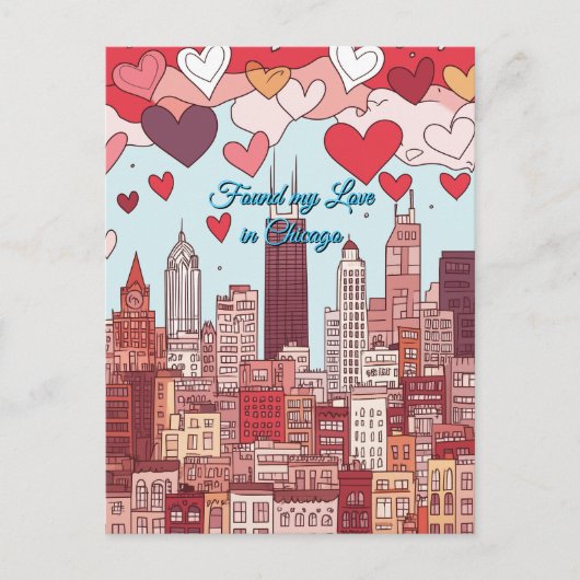 Mijn liefde gevonden in de Valentijnsdag Briefkaart (Voorkant)