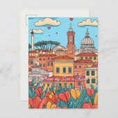 Mijn liefde gevonden in de Valentijnsdag van Rome Briefkaart (Voorkant / Achterkant)