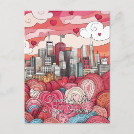 Mijn liefde gevonden in San Francisco Valentijnsda Briefkaart