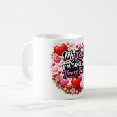 Mijn liefde, ik ben zo blij koffiemok (Voorkant links)