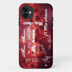 "Mijn liefde" in verschillende talen Case-Mate iPhone Case