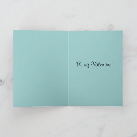 Mijn liefde is Colour Blind Valentijnsdag Card Feestdagen Kaart (Binnen)