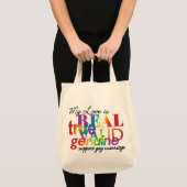 Mijn liefde is echt het homohuwelijk tote bag (Voorkant (product))
