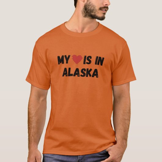 Mijn Liefde Is In Alaska T-shirt (Voorkant)