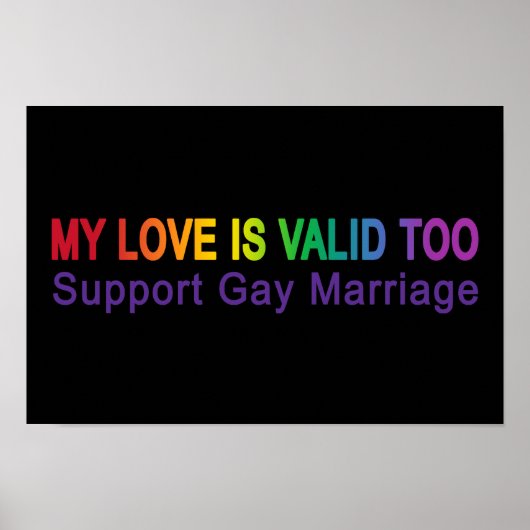 Mijn Liefde Is Ook Geldig Poster (Voorkant)