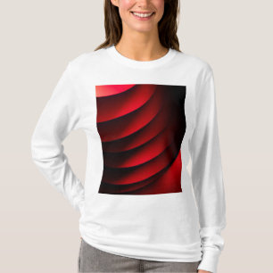 mijn liefde is rood en rond t-shirt