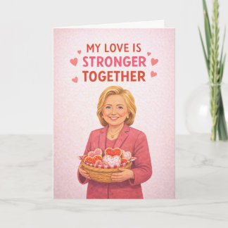 💖 Mijn liefde is sterker samen – Valentijnskaart Feestdagen Kaart