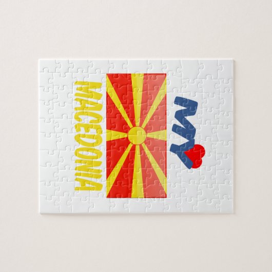 Mijn liefde Macedonië. Legpuzzel (Horizontaal)