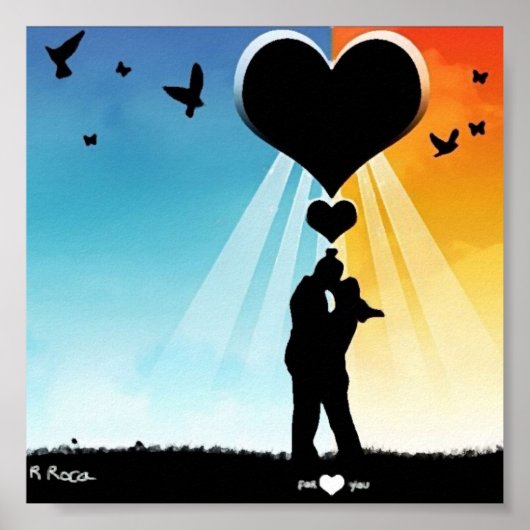 Mijn liefde, mam Amour (muak voor je) l'huile Poster (Voorkant)