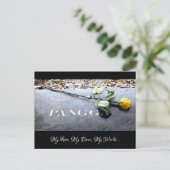 Mijn liefde, mijn beste, mijn wereld... briefkaart (Staand voorkant)