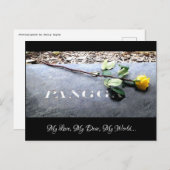 Mijn liefde, mijn beste, mijn wereld... briefkaart (Voorkant / Achterkant)