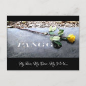 Mijn liefde, mijn beste, mijn wereld... briefkaart (Voorkant)