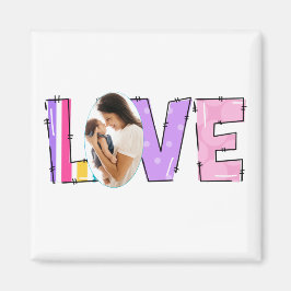 Mijn liefde Mijn familie | Creëer Uw eigen foto Magneet