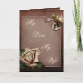 Mijn Liefde Mijn Vrouw Bedankkaart (Voorkant)