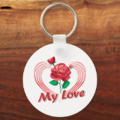 Mijn Liefde Sleutelhanger (Voorkant)