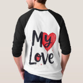 Mijn liefde t-shirt (Achterkant)