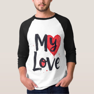 Mijn liefde t-shirt