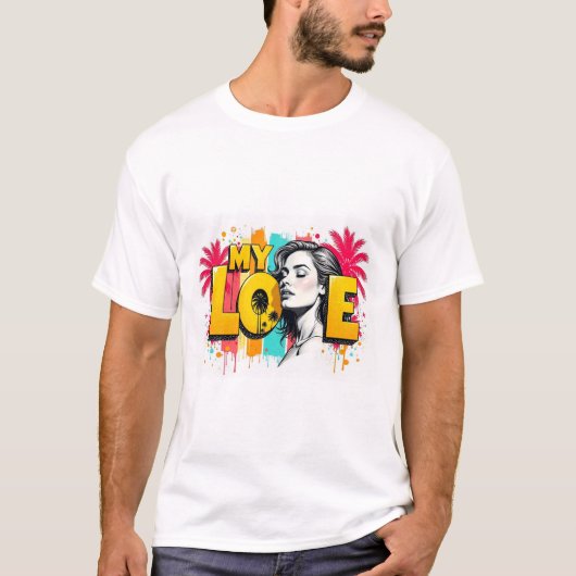 Mijn liefde t-shirt (Voorkant)