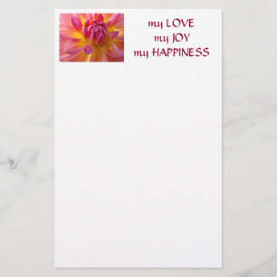mijn LIEFDE Valentijn Stationery Cadeaus GELUK VRE Briefpapier