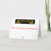 Mijn liefde van de kuslippen van de Verjaardag van Kaart (Achterkant)