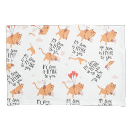 Mijn liefde vliegt naar jou kussensloop