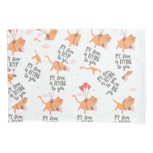 Mijn liefde vliegt naar jou kussensloop (Voorkant)