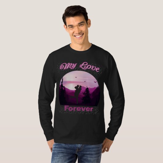 mijn liefde voor altijd t-shirt (Voorkant volledig)