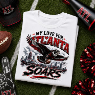 Mijn liefde voor Atlanta Soars Voetbalfan T-shirt