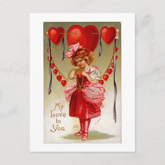 Mijn liefde voor jou feestdagenkaart (Voorkant)