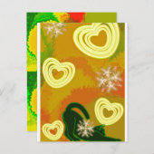 Mijn liefde voor mijn kat uitnodiging briefkaart (Voorkant / Achterkant)