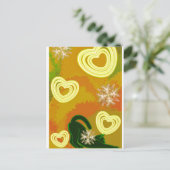 Mijn liefde voor mijn kat uitnodiging briefkaart (Staand voorkant)