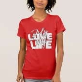 Mijn liefde voor mijn leven t-shirt (Voorkant)